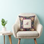 Elegant Personalized Stylish Romantic Floral Chic クッション (椅子)