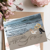 Elegant Personalized Wedding Invitation - Custom P ポストカード