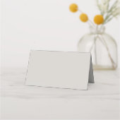 Elegant Personalized Wedding Place Card –  Simple  プレイスカード (裏面)