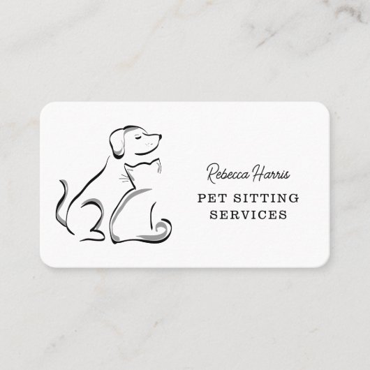 Elegant Pet Sitting Services 名刺 (正面)