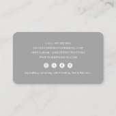 Elegant Pet Sitting Services 名刺 (裏面)