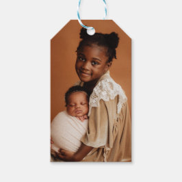 Elegant Photo Arch Chic Christmas  ギフトタグ