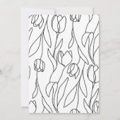 Elegant Photo Happy Easter  シーズンカード (裏面)