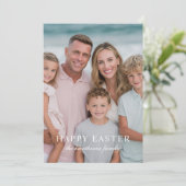 Elegant Photo Happy Easter  シーズンカード (スタンド正面)