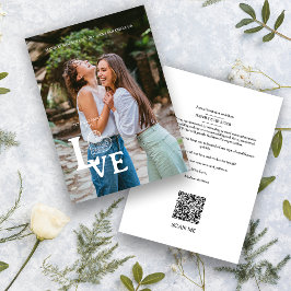 Elegant Photo Luxury Trendy Love Quote Wedding セーブザデート