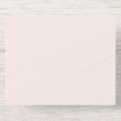 Elegant Photo Script Wedding オールインワン招待状 (背面)