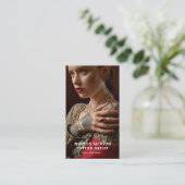 Elegant Photo Tattoo Artist 名刺 (スタンド正面)