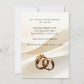 Elegant Photo Wedding Invitation Card – Modern 招待状 (裏面)