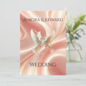Elegant Photo Wedding Invitation Card – Modern 招待状 (スタンド正面)