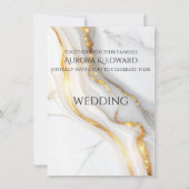 Elegant Photo Wedding Invitation Card – Modern 招待状 (正面)