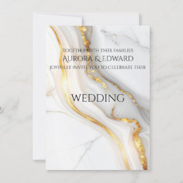 Elegant Photo Wedding Invitation Card – Modern 招待状