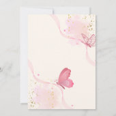 Elegant Pink and Gold Ramadan Iftar Dinner 招待状 (裏面)