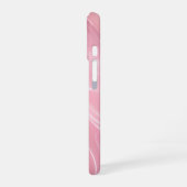 Elegant Pink Aurora Phone Case iPhone 16ケース (左側面)
