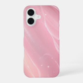 Elegant Pink Aurora Phone Case iPhone 16ケース (裏面)