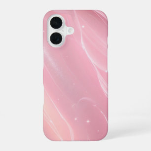 Elegant Pink Aurora Phone Case iPhone 16ケース