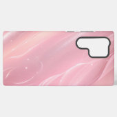 Elegant Pink Aurora Phone Case Samsung Galaxyケース (裏面横)