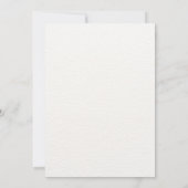 Elegant Pink Baby Girl First Birthday Custom Photo 招待状 (裏面)