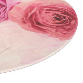 Elegant pink bouquets カッティングボード (角)