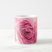 Elegant pink bouquets  コーヒーマグカップ (中央)