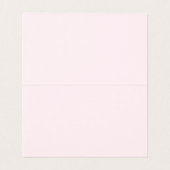 Elegant Pink Bow Theme Books for Baby Card (内部フラット)