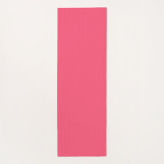 Elegant Pink Doe-patterned Christmas  ヨガマット (裏面)