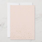 Elegant Pink Floral Bachelorette Party 招待状 (裏面)