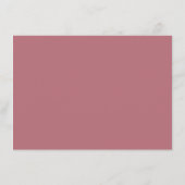 Elegant Pink Geometric Details エンクロージャーカード (裏面)