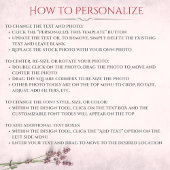 Elegant Pink Grandmother Mother’s Day Storybook カード