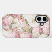 Elegant Pink Hydrangea Watercolor  Case-Mate iPhoneケース (裏面 (横))