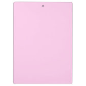 Elegant Pink Iridescent Holographic クリップボード (裏面)