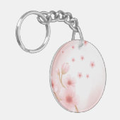 Elegant Pink Keychain Accessory キーホルダー (正面左)