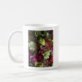 Elegant Pink Phalaenopsis Orchid Floral Design コーヒーマグカップ