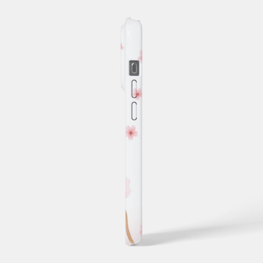 Elegant Pink Phone Wallet iPhoneケース (左側面)