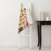 Elegant Pink Pumpkins Autumn Design シェルパブランケット (インサイチュ)