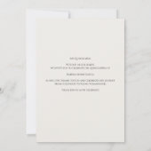 Elegant Pink Quinceanera 15th Birthday 招待状 (裏面)