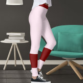 Elegant Pink Red Valentine's Day Girlfriend Gift  レギンス