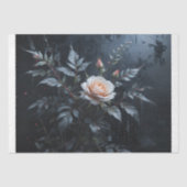 Elegant Pink Rose Decoupage 薄葉紙 (正面)