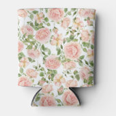 Elegant Pink Rose Garden 缶クーラー (正面)