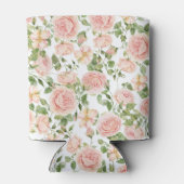 Elegant Pink Rose Garden 缶クーラー (裏面)