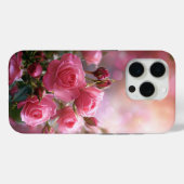 Elegant Pink Roses Phone Case Case-Mate iPhoneケース (裏面 (横))