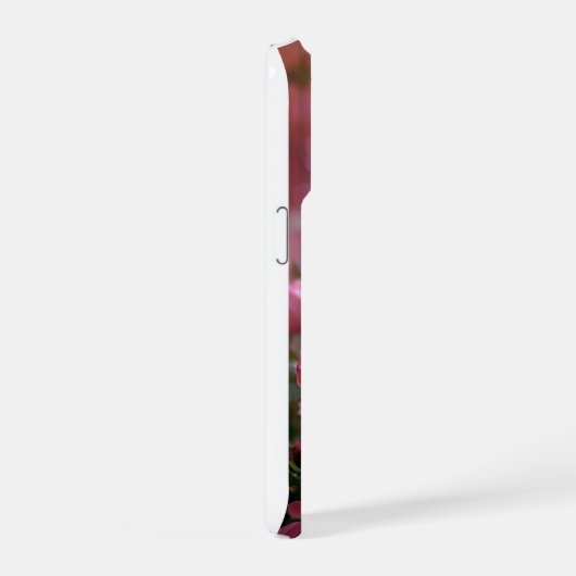 Elegant Pink Roses Phone Case iPhoneケース (右側面)