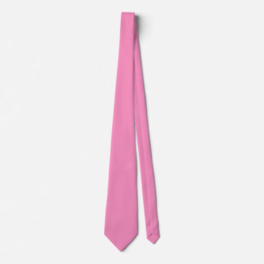 Elegant Pink Solid Groom Gift   ネクタイ (正面)