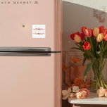 Elegant Pink Watercolor Flower Refrigerator Magnet マグネット<br><div class="desc">Add a lovely touch to Mom’s kitchen with this charming Happy Mother’s Day floral fridge magnet featuring elegant pink watercolor flowers and stylish lettering. Perfect for decorating the refrigerator or holding notes, photos, and reminders. A small but meaningful Mother’s Day gift that shows appreciation and love for moms, grandmas, and...</div>