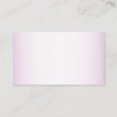 ًElegant Pink Yellow Floral Rustic Wedding Detail エンクロージャーカード (裏面)