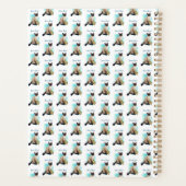 Elegant Pisces Zodiac Cat Planner Notebook プランナー手帳 (裏面)