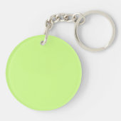 Elegant pistachio green keychain キーホルダー (裏面)