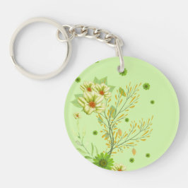 Elegant pistachio green keychain キーホルダー