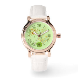Elegant pistachio green watch 腕時計