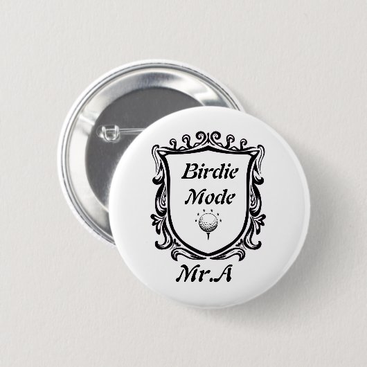 Elegant popular Golf Button 2026 缶バッジ (正面&裏面)