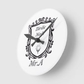 Elegant popular Wall Clock gift 2026 ラウンド壁時計 (傾斜)